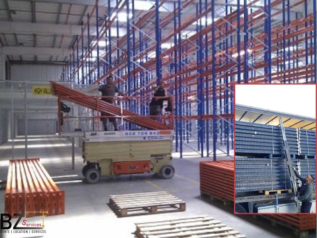 Racks de stockage professionnels